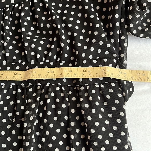 Atmosphere sheer polka dot babydoll dress or tunic. Size 14 - Picture 8 of 8
